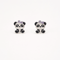 Panda korvakorut violetti rusetti